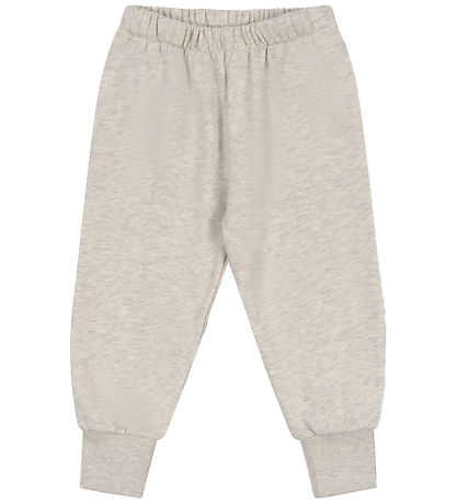 Konges Sløjd Sweatpants - Lou - Lysegråmeleret