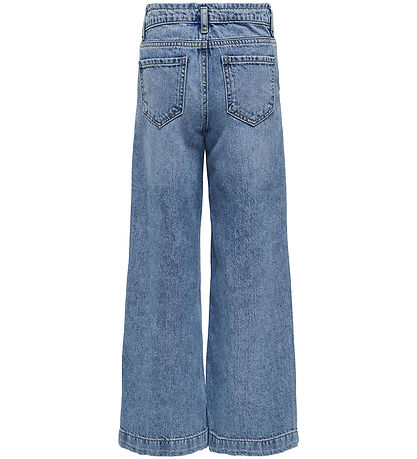 Kids Only Jeans - Noos - KogComet Wide Leg - Medium Blue Denim