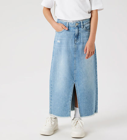 Name It Nederdel - Noos - NkfKat - Light Blue Denim
