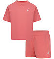 Jordan Shortssæt - Shorts/T-shirt - Pink Salt