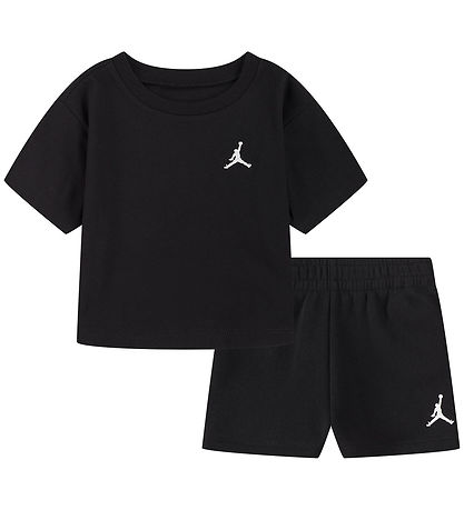 Jordan Shortssæt - Shorts/T-shirt - Sort