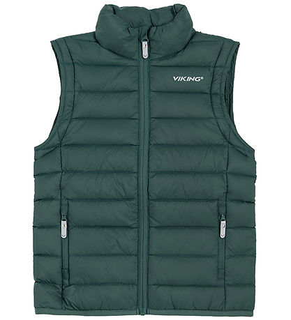 Viking Dunjakke/Vest - Aery Light Down - Dark Green