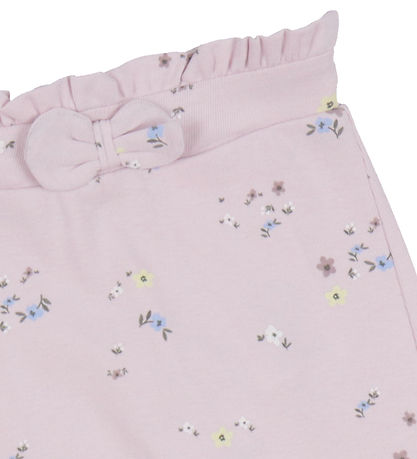 Name It Bukser - NbfDisse - Light Lilac m. Blomster