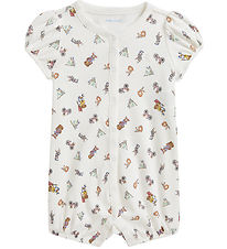 Polo Ralph Lauren Sommerdragt - Hvid m. Sommerprint