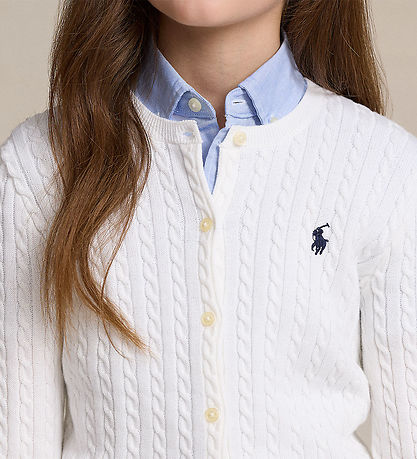 Polo Ralph Lauren Cardigan - Strik - Hvid
