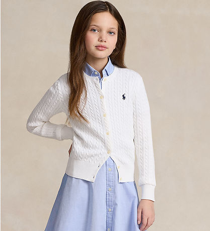 Polo Ralph Lauren Cardigan - Strik - Hvid