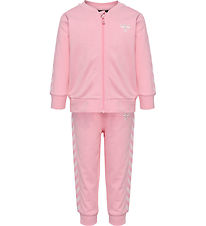 Hummel Sweatsæt - hmlBille - Candy Pink