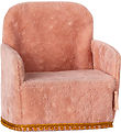 Maileg Miniature Foldbar Stol - Mus - Rosa