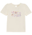 Creanie T-shirt - Orchid Petal m. Blomster