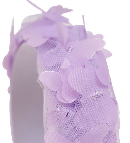 Creamie Hårbøjle - Orchild Petal m. Sommerfugle