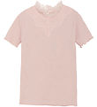 Creamie T-shirt - Rib - Lotus m. Blonder