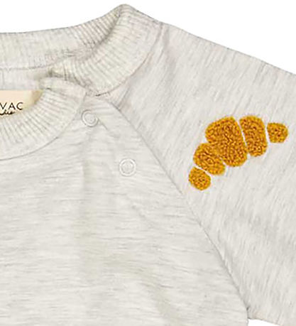 VACVAC Body k/æ - Sweat - Calais - Gråmeleret m. Print