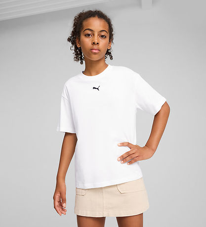 Puma T-shirt - Ess Boxy - White