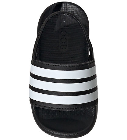 adidas Performance Badesandaler - Adilette Estrap I - Cblack/Ftw