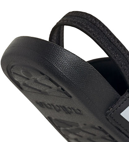 adidas Performance Badesandaler - Adilette Estrap I - Cblack/Ftw