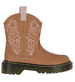 Dr. Martens Støvler - Strixton J - Dark Tan Classic Nappa