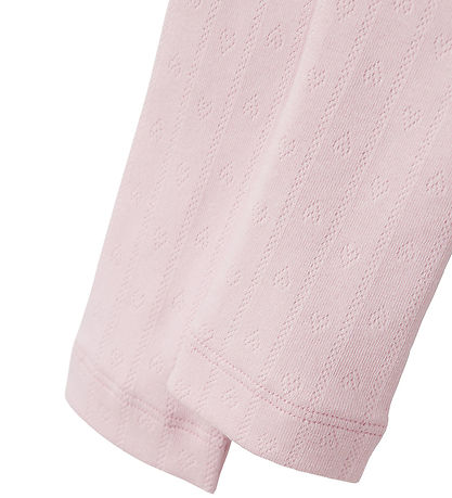 Name It Leggins - NbfDagnes - Light Lilac m. Hulmønster