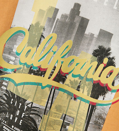 Name It T-shirt - NkmVoto - Gold Earth/California