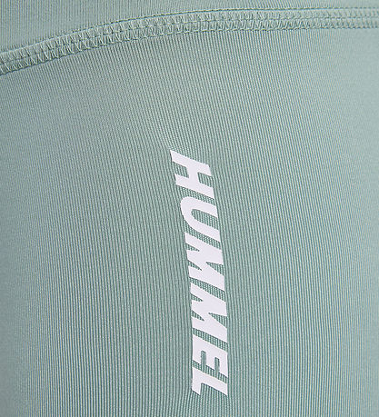 Hummel Cykelshorts - hmlLuna Thights - Iceberg Green