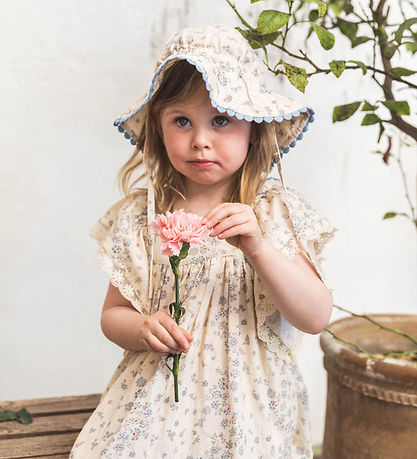 That's Mine Solhat - Hilda - Viskose/Hør - Sprinkles Hearts Yell