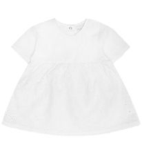 That's Mine Kjole - Ilia - Brilliant white m. Hulmønster
