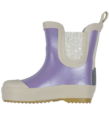 Mikk-Line Gummistøvler - Wellies Short Metallic - Dusk