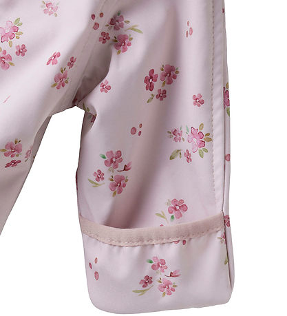 Name It Softshelldragt m. Fleece - NbfAlfa08 - Mauve Chalk m. Bl