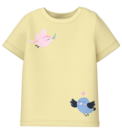 Name It T-shirt - 3 Pack - NbfVubie - Pink Frosting/Pastel Yell 