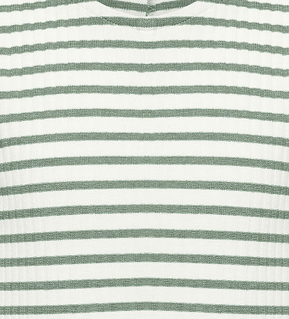 Kids Only T-shirt - Rib - Noos - KogNella - Cloud Dancer m. Stri