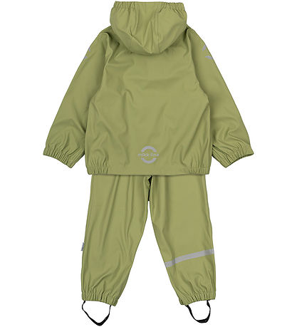 Mikk-Line Regntøj - PU - Recycled - Sage