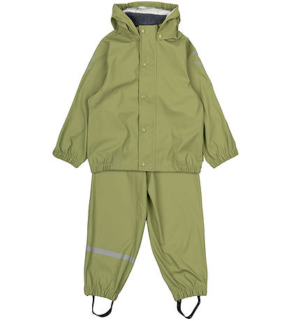 Mikk-Line Regntøj - PU - Recycled - Sage