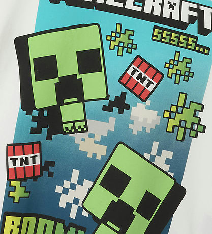 Name It T-shirt - NkmMus Minecraft - Cloud Dancer m. Print