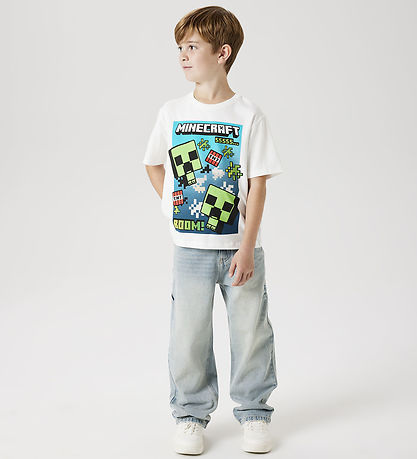 Name It T-shirt - NkmMus Minecraft - Cloud Dancer m. Print