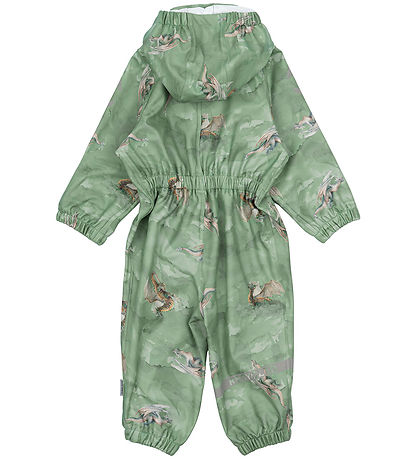 Mikk-Line Regntøj - PU - Recycled - Green Bay m. Drager