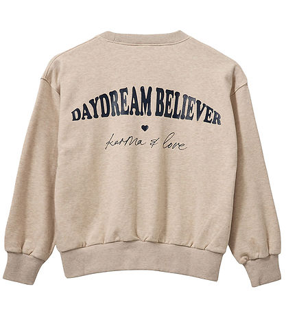 Sofie Schnoor Sweatshirt - Elisy - Beige Melange