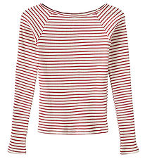 Sofie Schnoor Bluse - Rib - Somasy - Red Striped