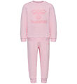 Hummel Sæt - hmlArine Crewsuit - Pink-A-Boo