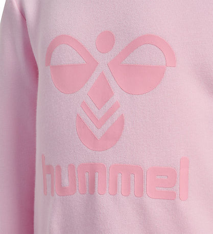 Hummel Sæt - hmlArine Crewsuit - Pink-A-Boo