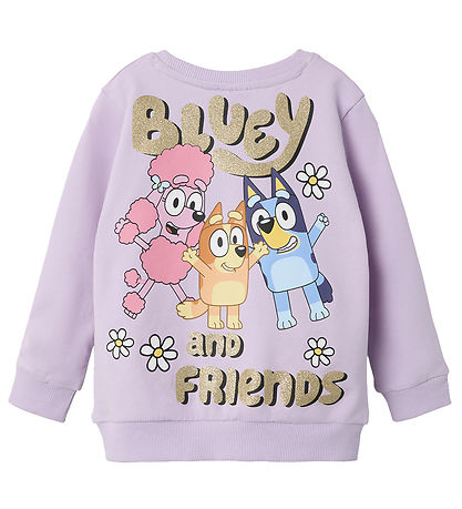 Name It Sweatshirt - NmfFappa Bluey - Orchid Bloom