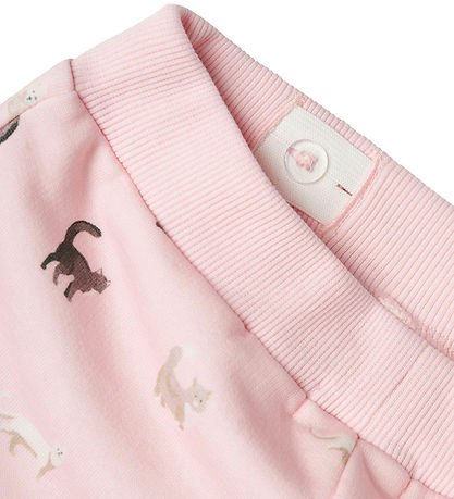 Name It Sweatpants - NmfBrigitta - Ballerina/Melange m. Katte
