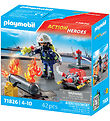 Playmobil Action Heroes - Brandbekæmper... - 71826 - 42 Dele