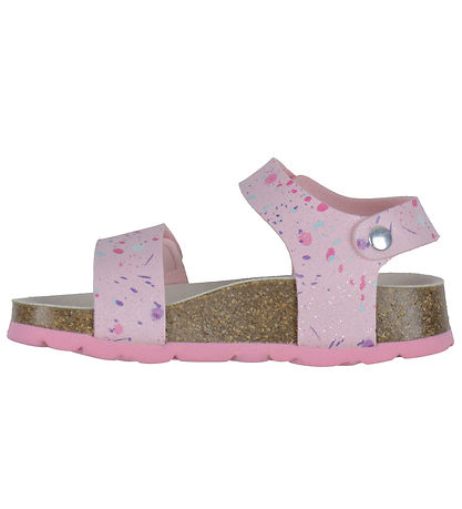 Superfit Sandaler - Fussbettpantoffel - Pink