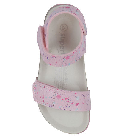 Superfit Sandaler - Fussbettpantoffel - Pink