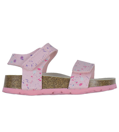 Superfit Sandaler - Fussbettpantoffel - Pink