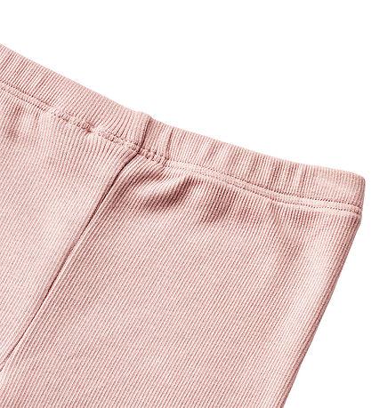 Wheat Leggings - Rib - Maddy - Rose Frost