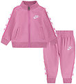 Nike Træningssæt - Cardigan/Bukser - Magic Flamingo