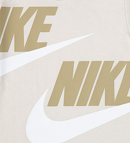 Nike Shortssæt - T-shirt/Shorts - Parachute Beige