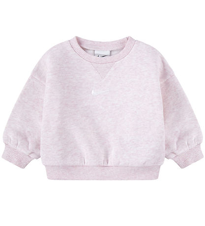 Nike Sweatsæt - Sweatshirt/Sweatpants - Pink Foam Heather