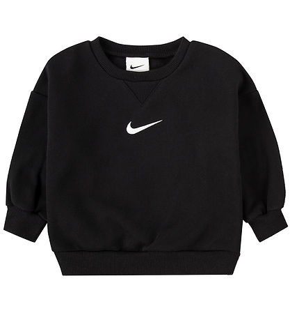 Nike Sweatsæt - Sweatshirt/Sweatpants - Sort