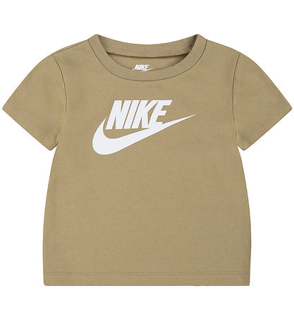 Nike Shortssæt - T-shirt/Shorts - Parachute Beige